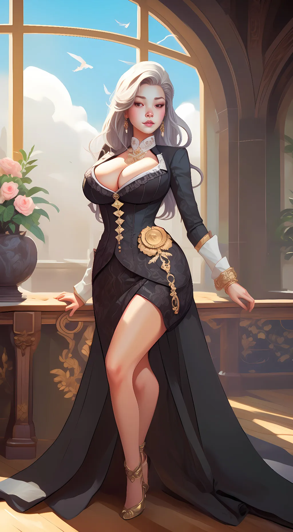 ai character: willow background