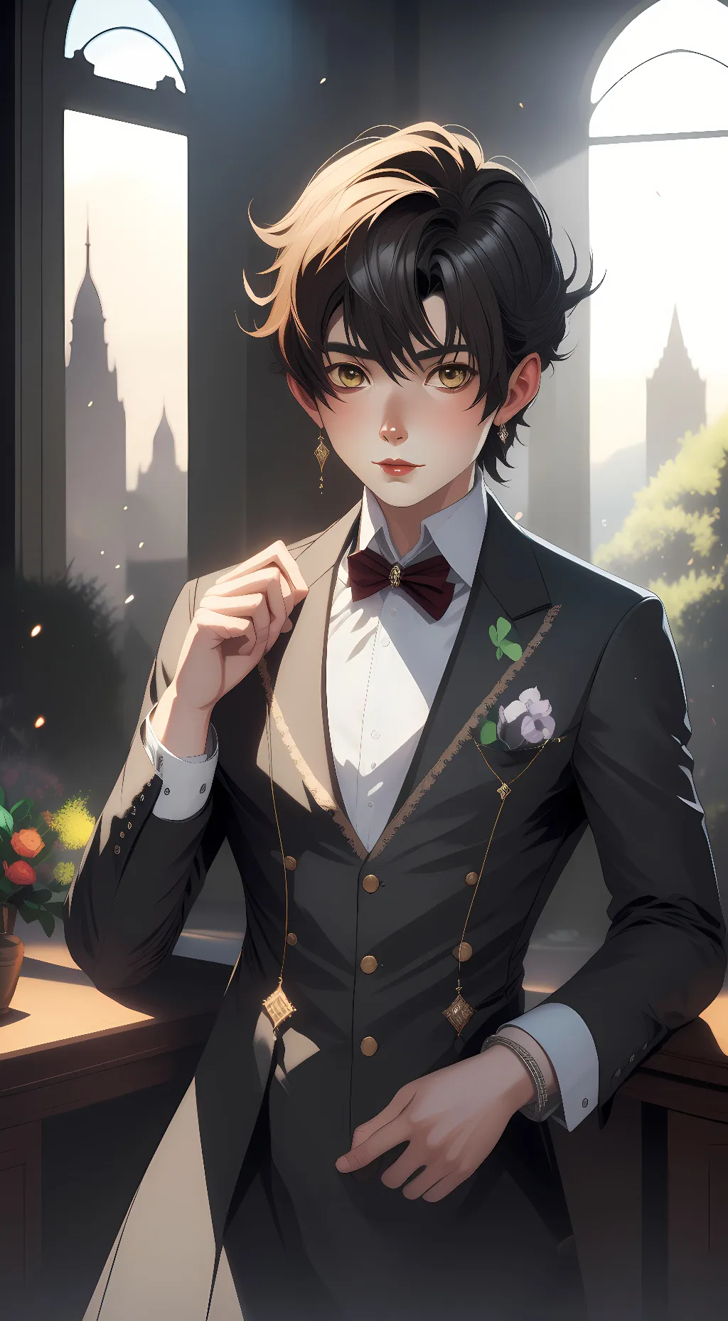 ai character: Mason background