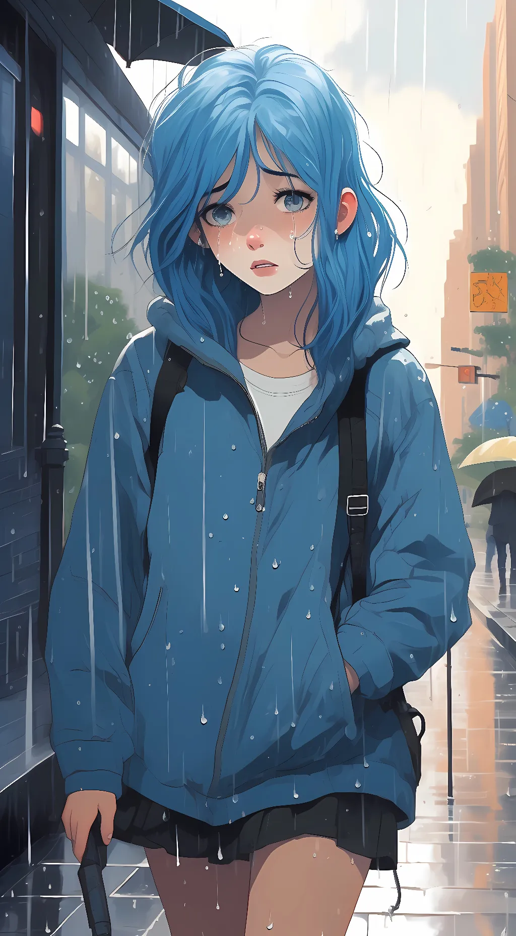 ai character: spot background