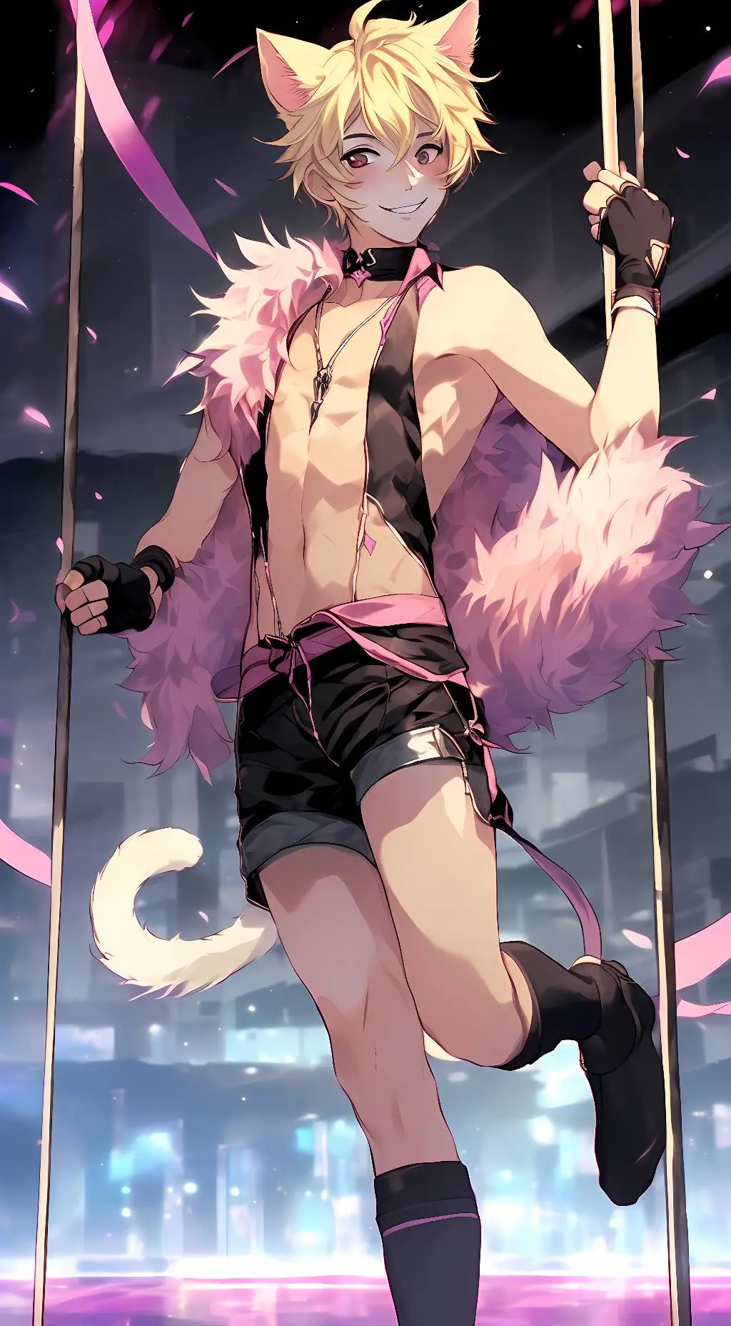 ai character: Mark  background