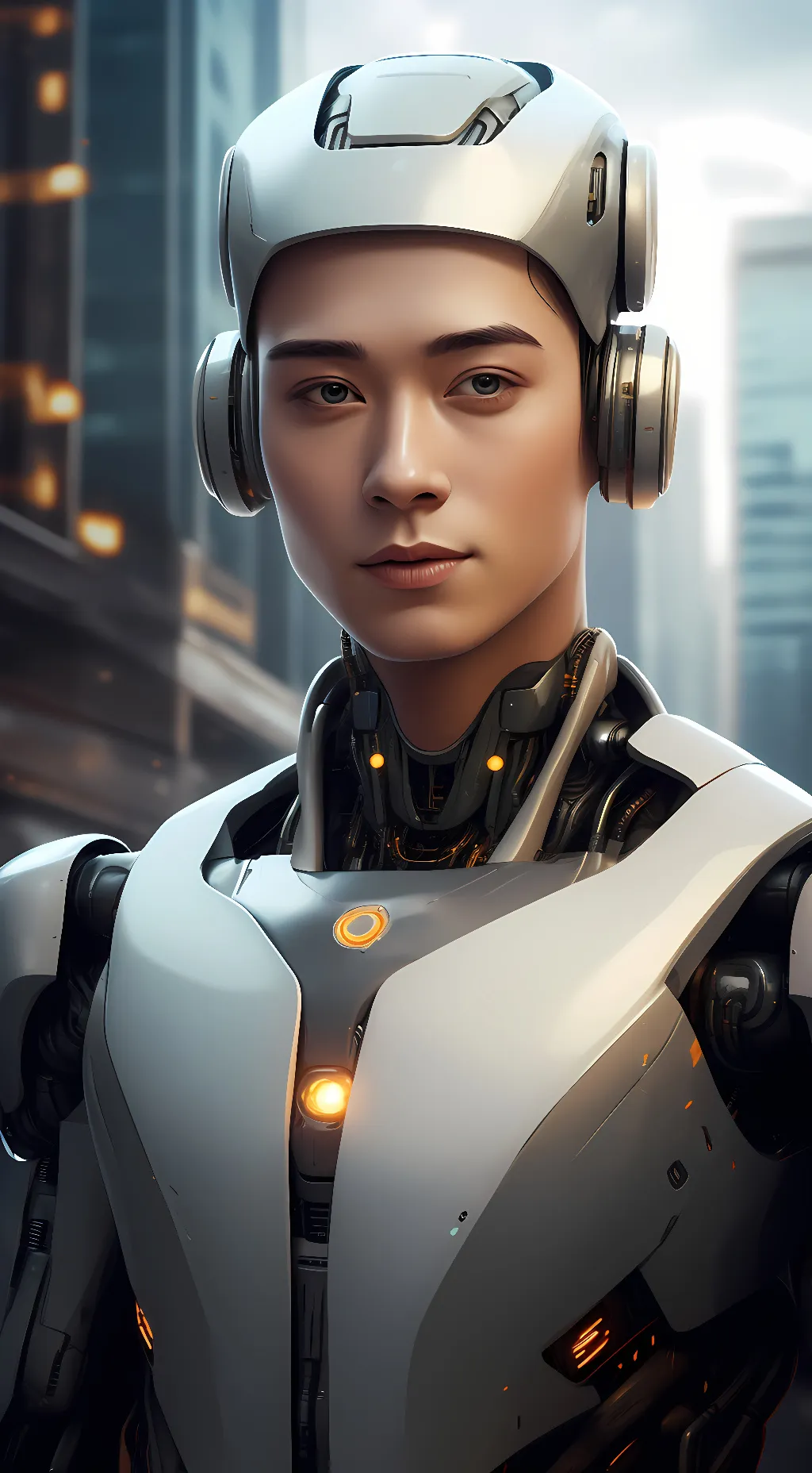 ai character: Hanston background