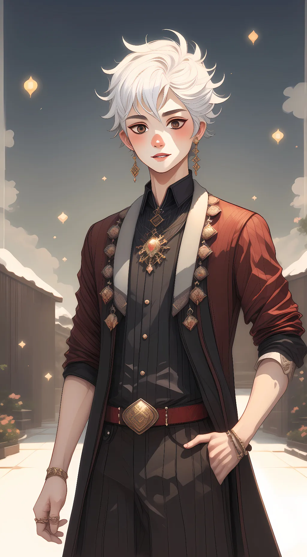 ai character: Luka Fang background