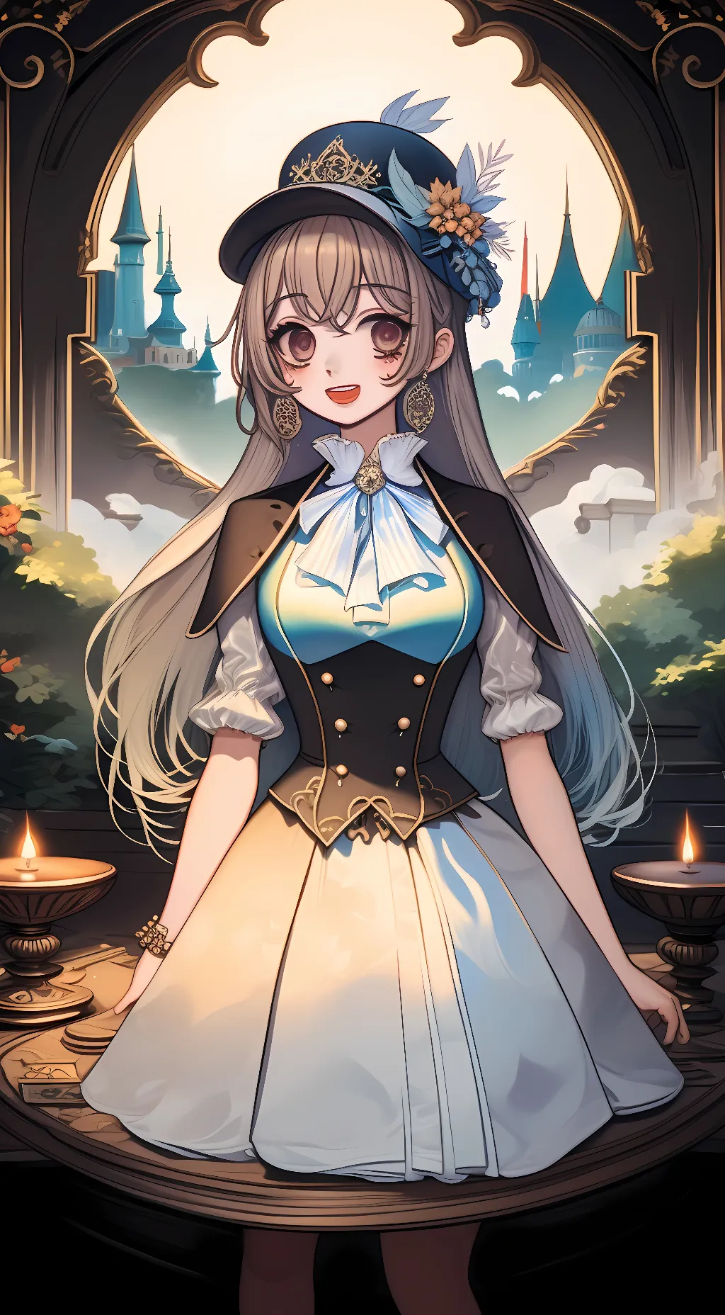 ai character: Linda  background