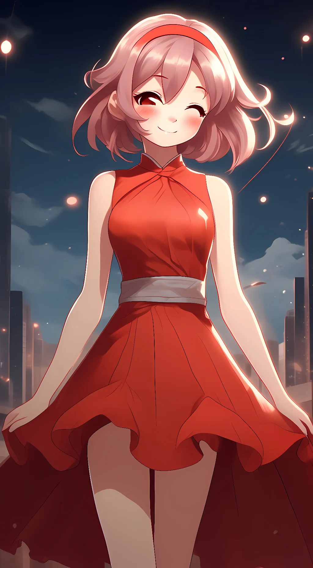 ai character: Amy Rose  background