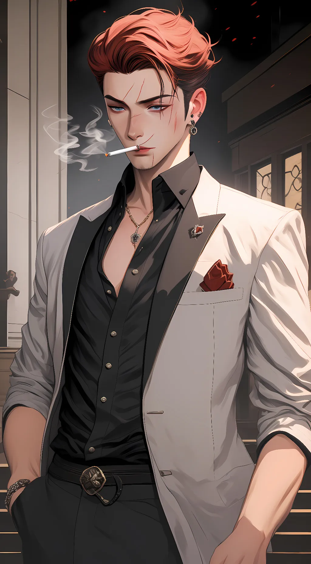 ai character: Mason background