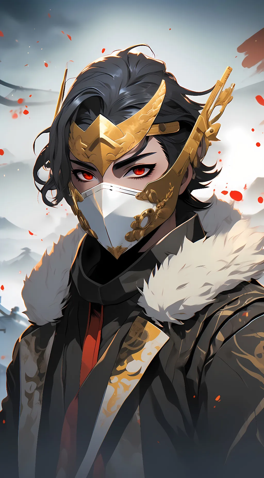 ai character: menace background