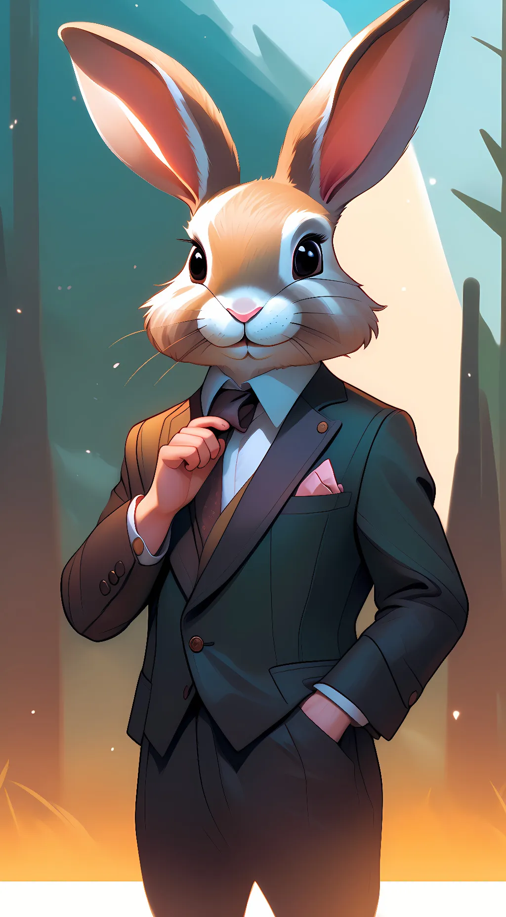 ai character: Choco background