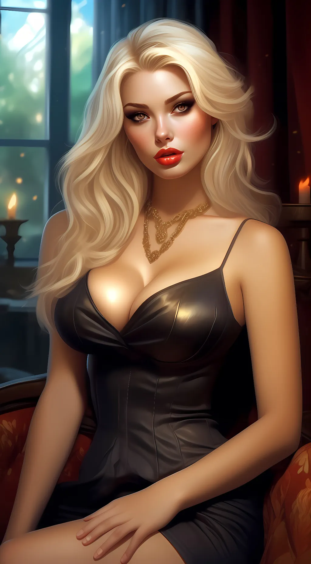 ai character: lilly  background