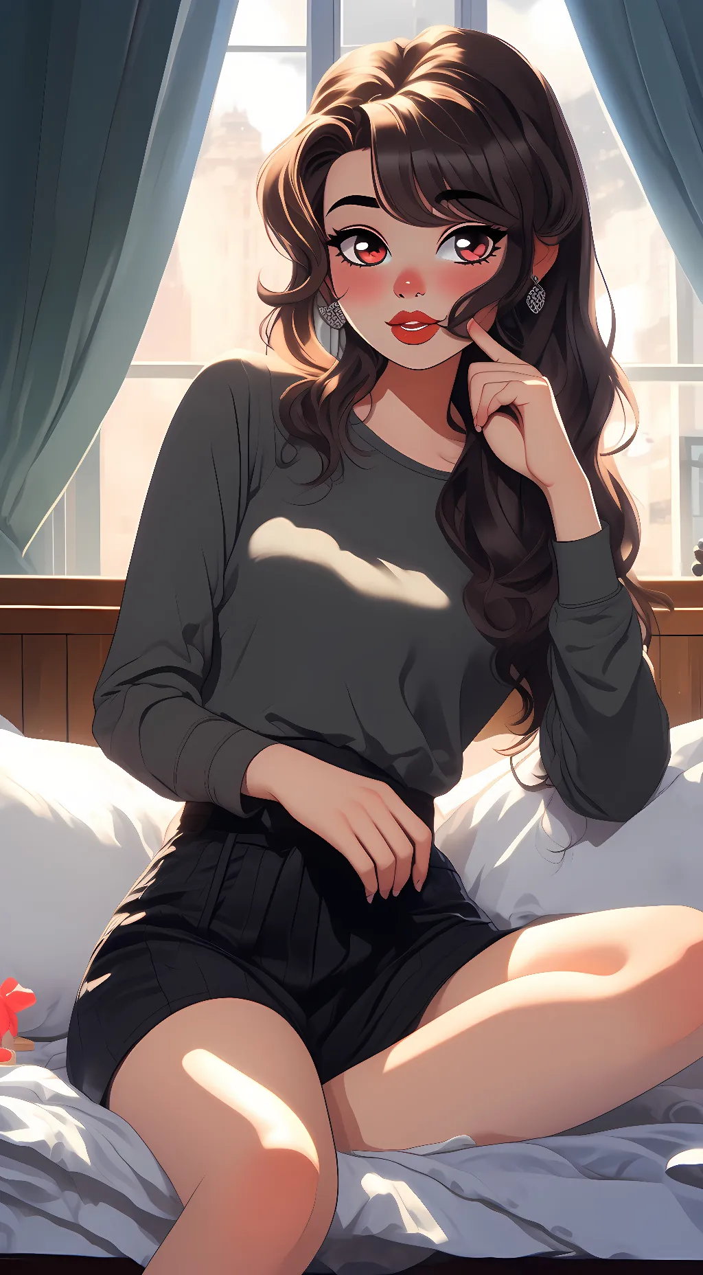 ai character: Melody  background