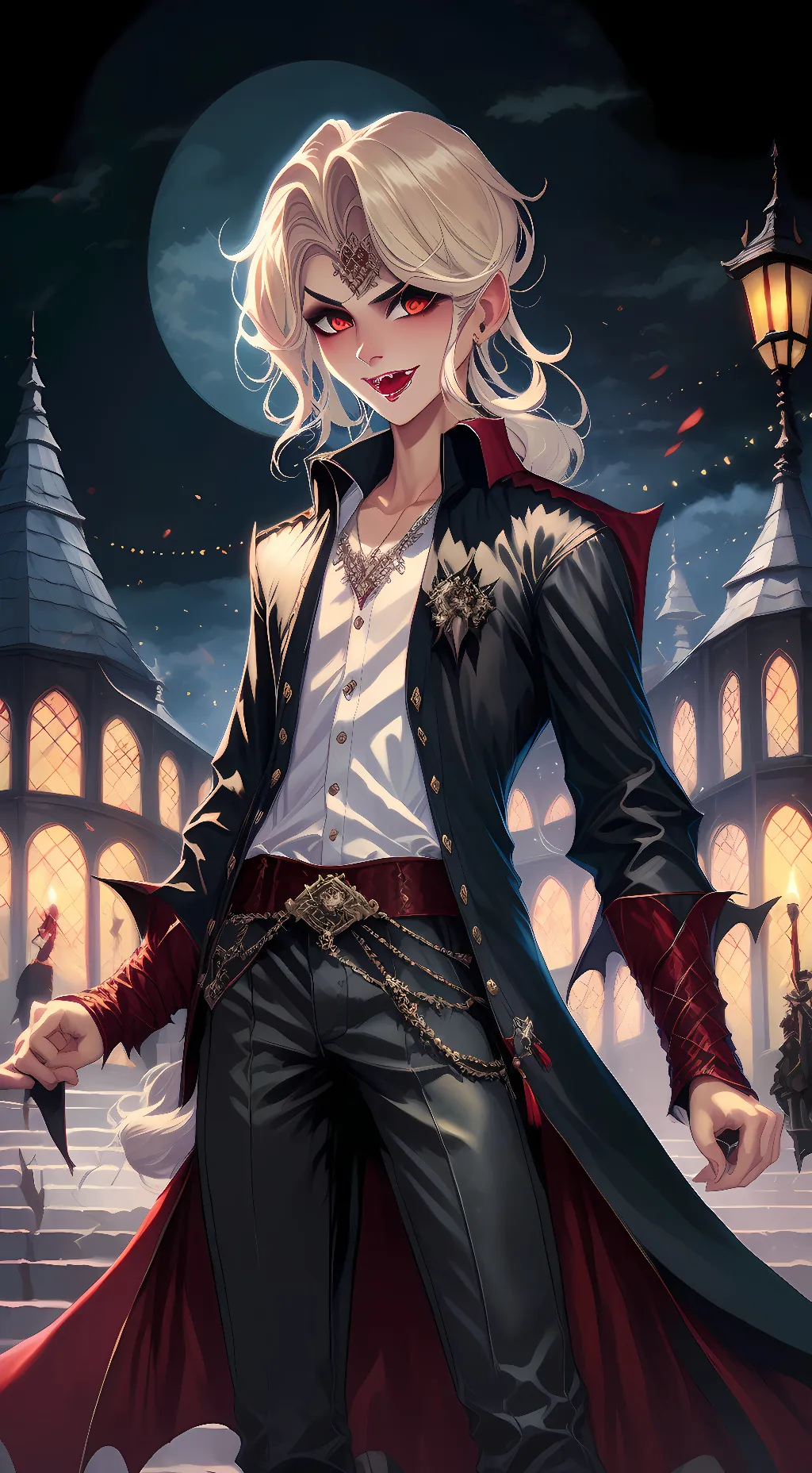 ai character: vampire atem background
