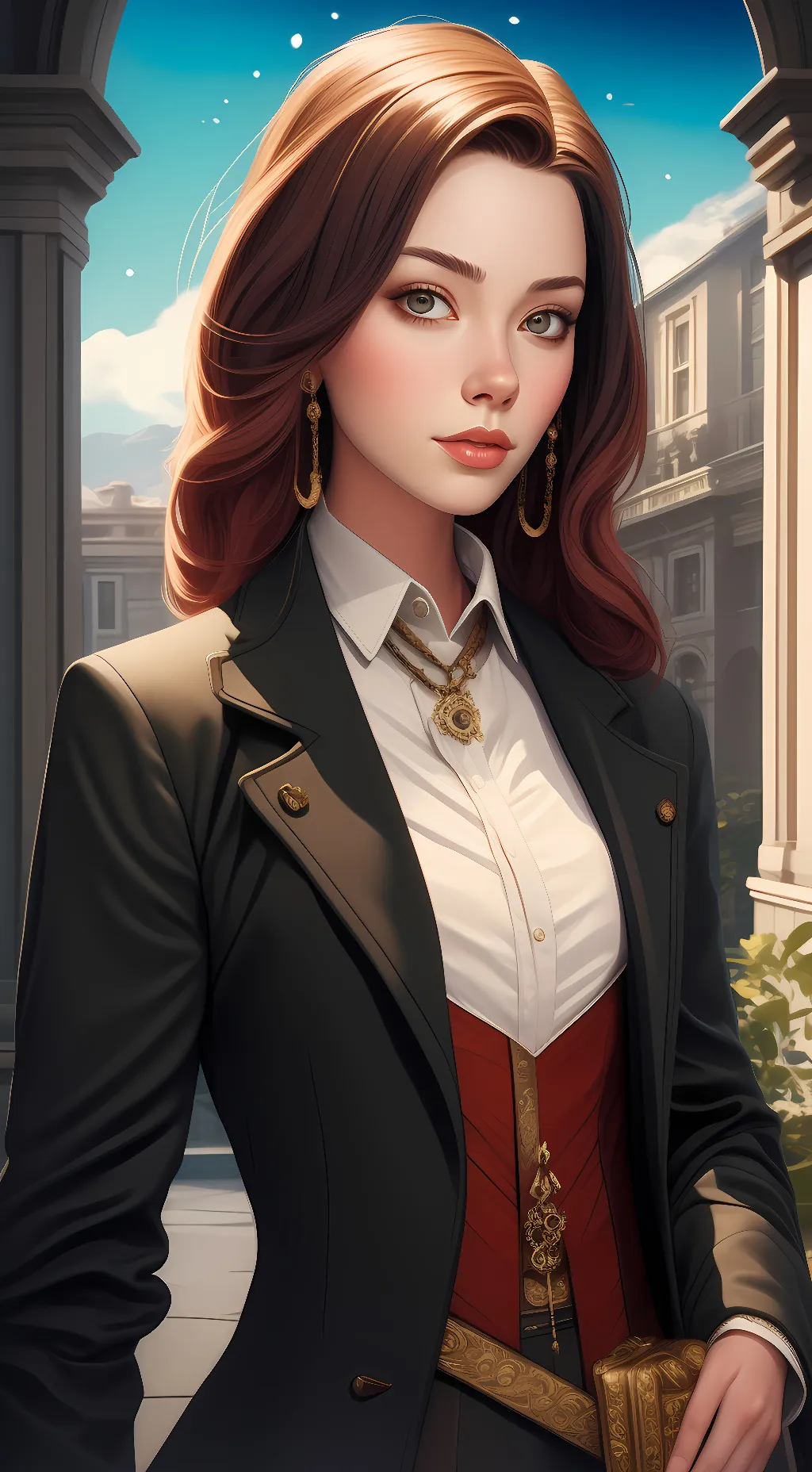 ai character: ZZ background