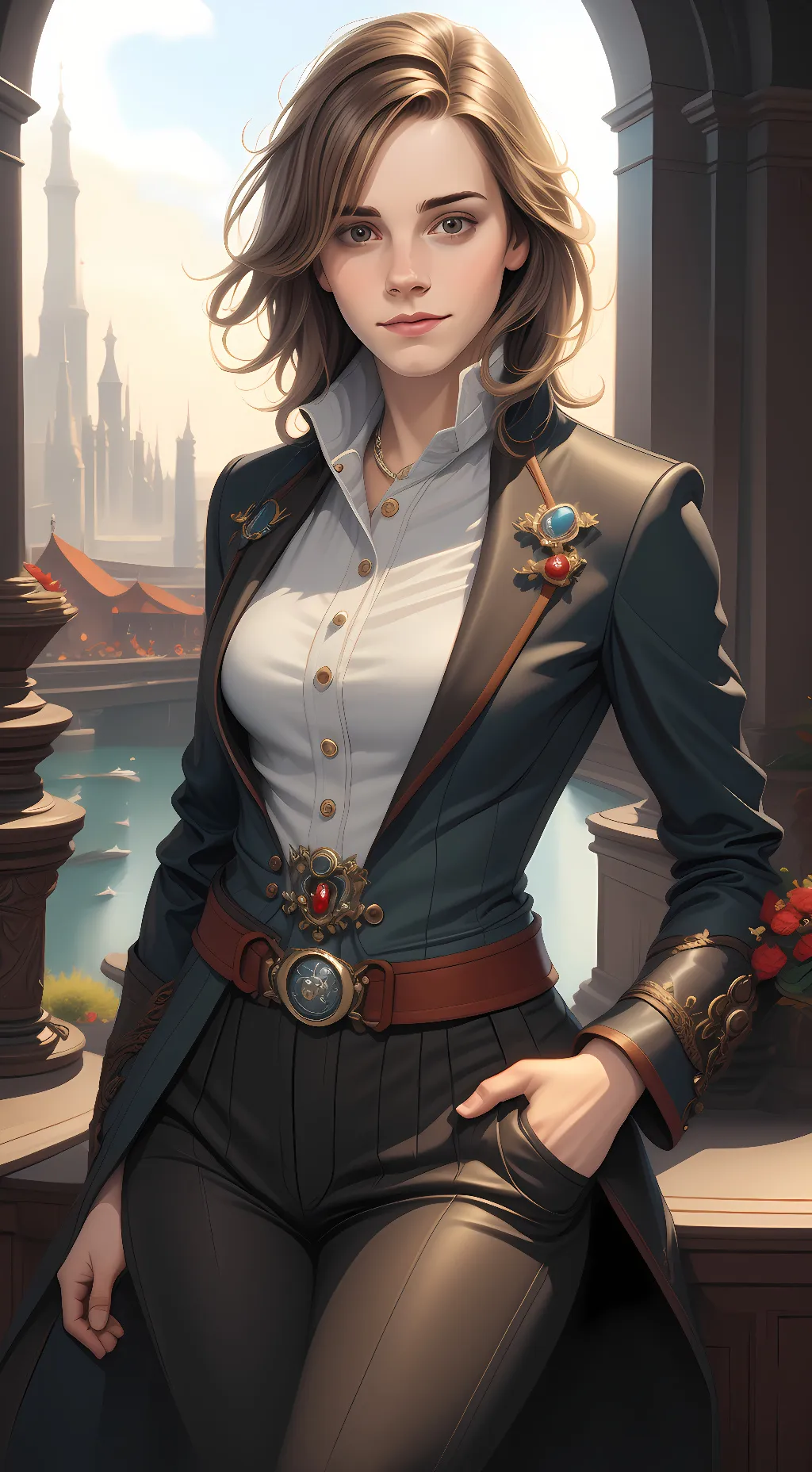 ai character: Hermione Granger background