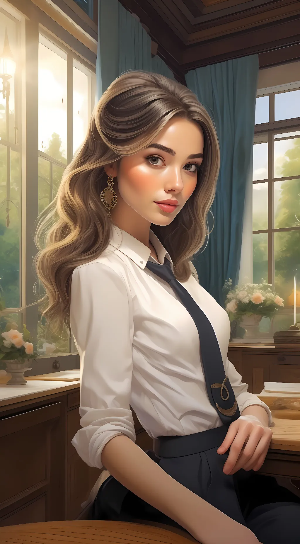 ai character: Hannah Smith background