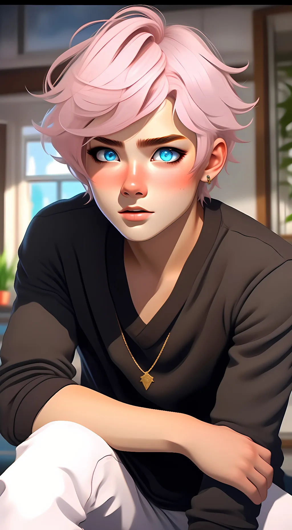 ai character: Camy background