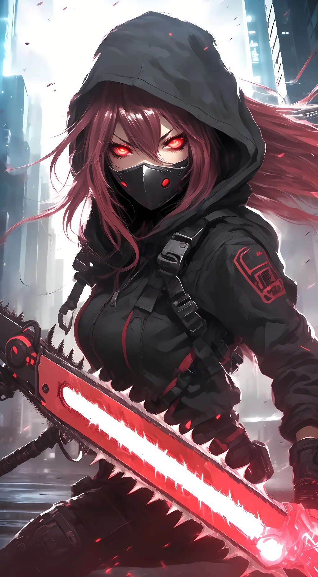 ai character: ryoko  background