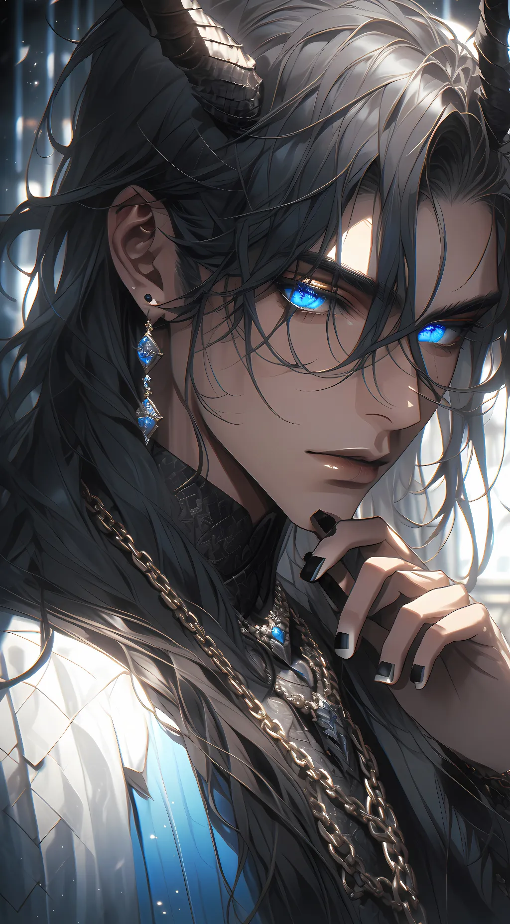 ai character: 恶鬼王 background