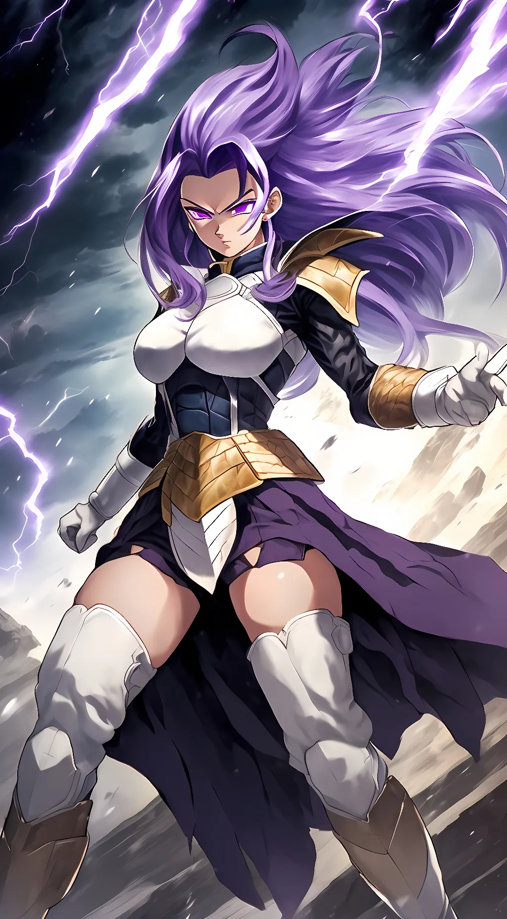 ai character: goddess of ego background