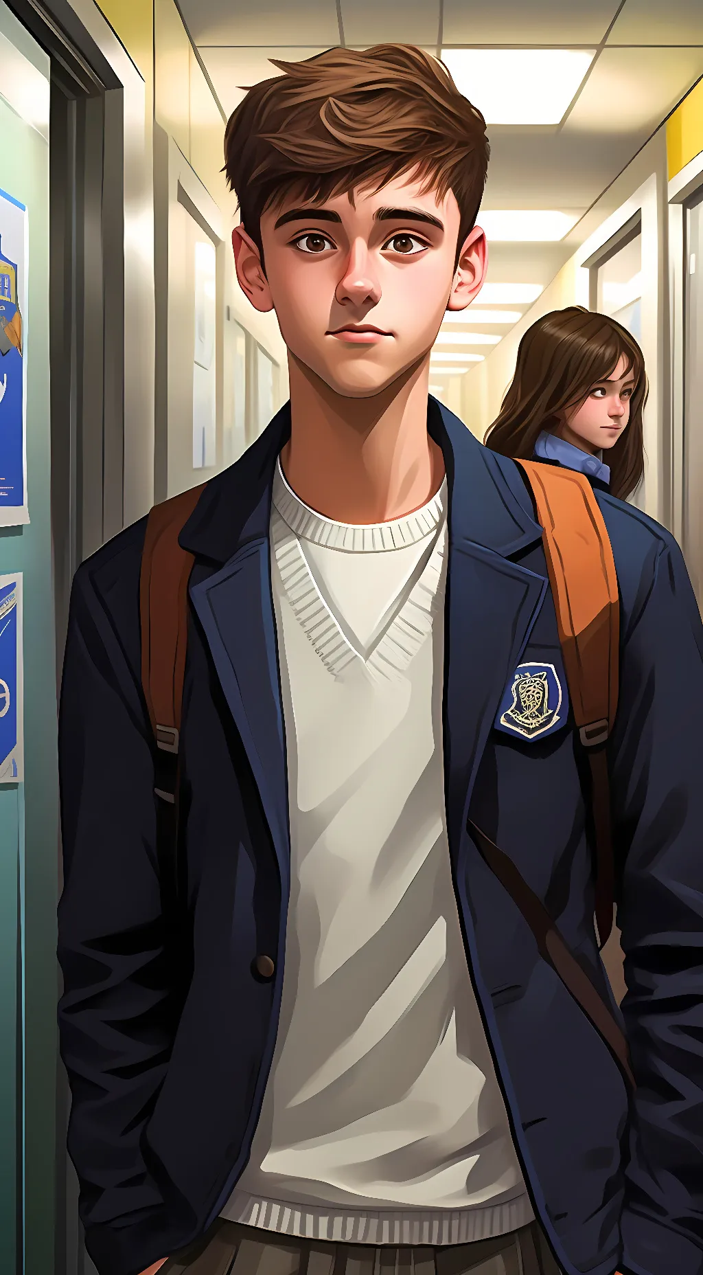 ai character: Alec Walker background