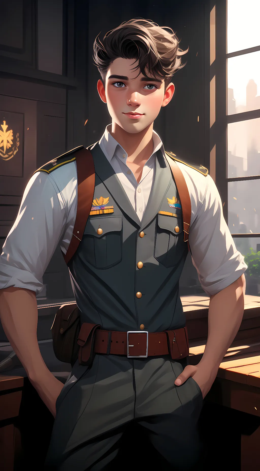 ai character: Edward background