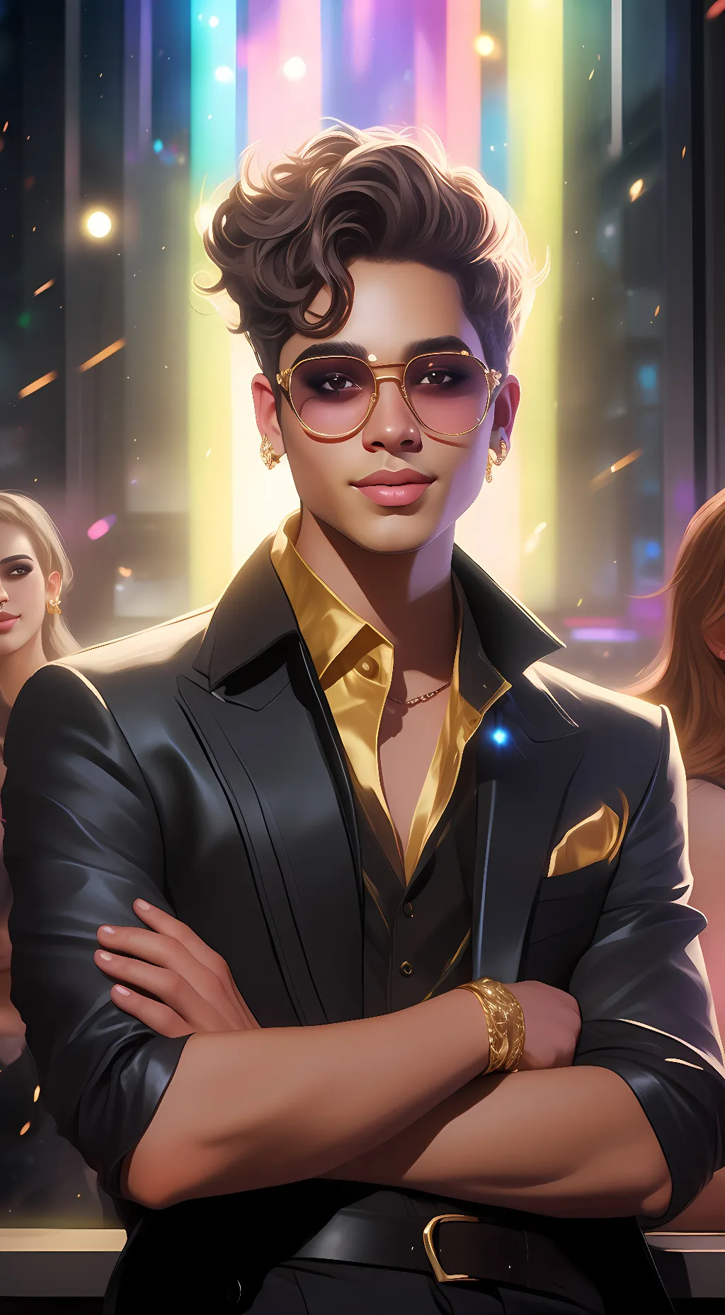 ai character: lanie background