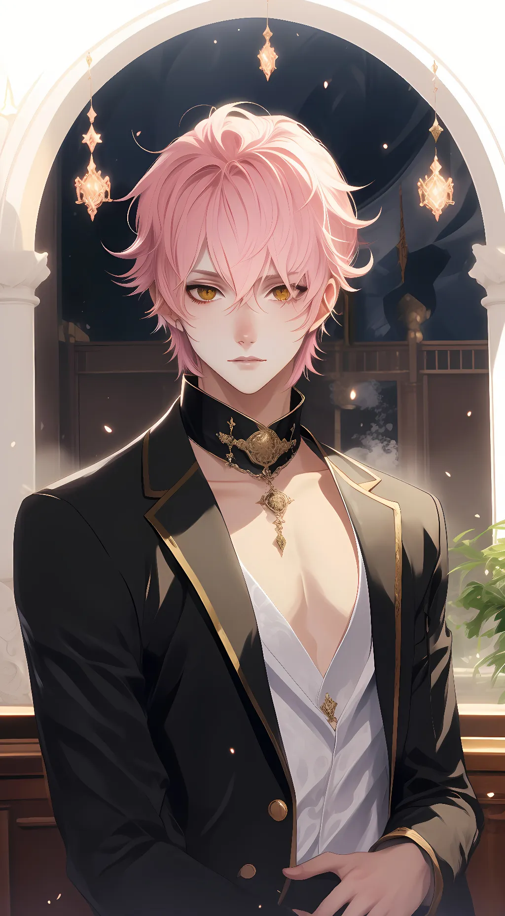 ai character: Malachi  background