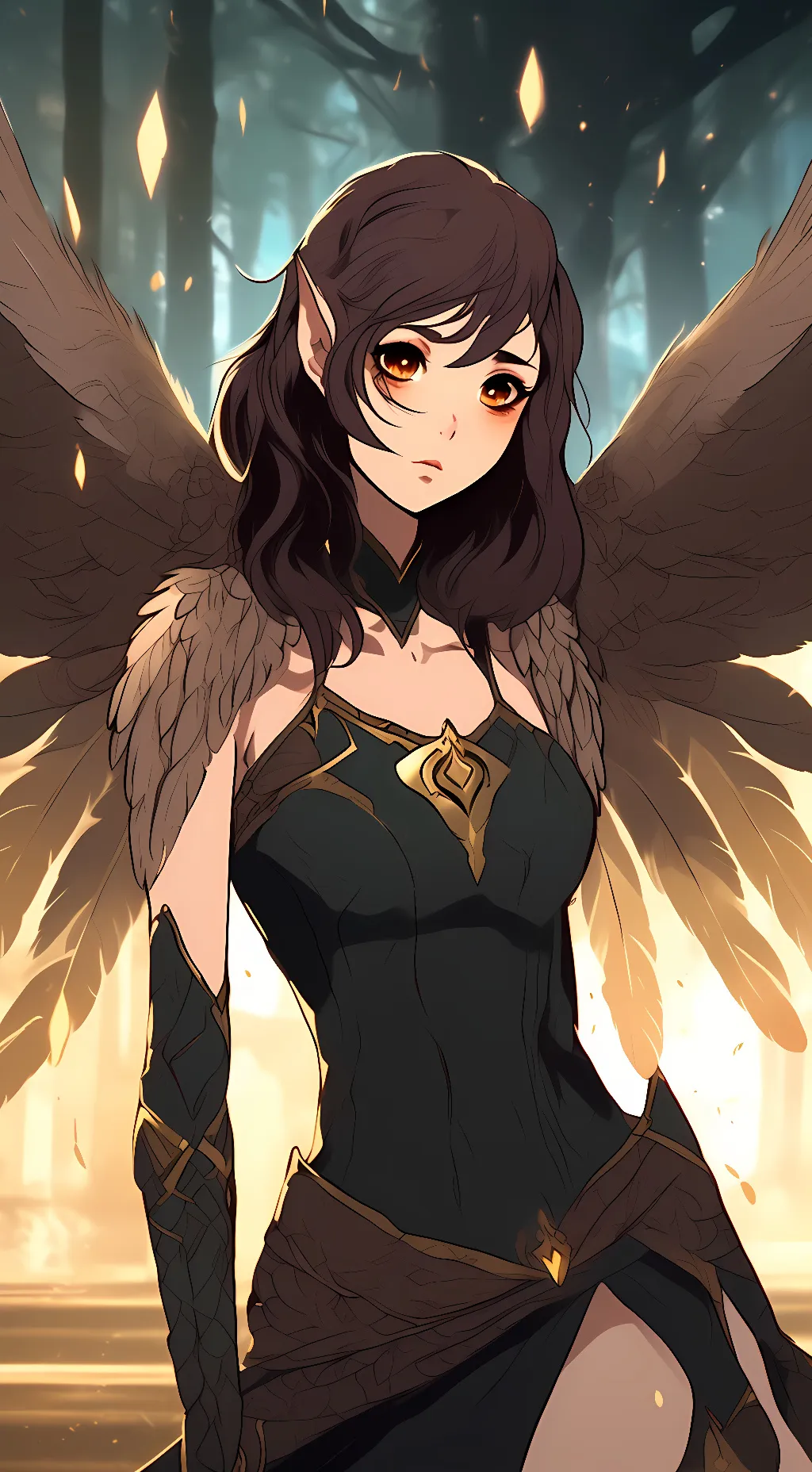 ai character: Andisite  background