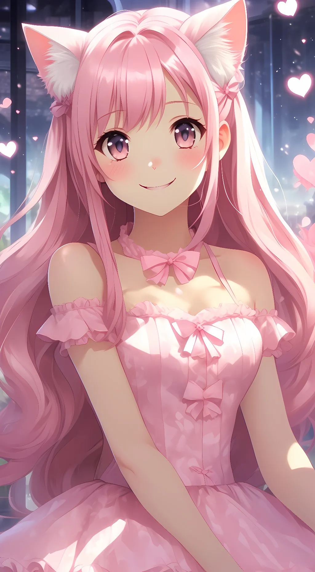 ai character: Rose background