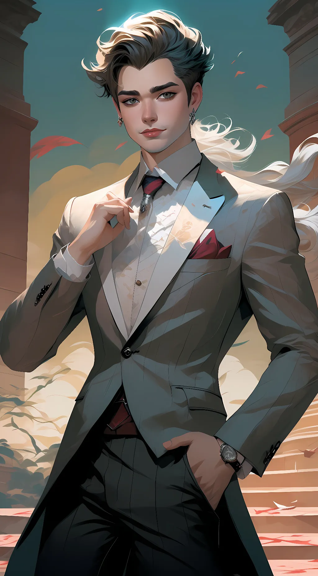 ai character: Luke background