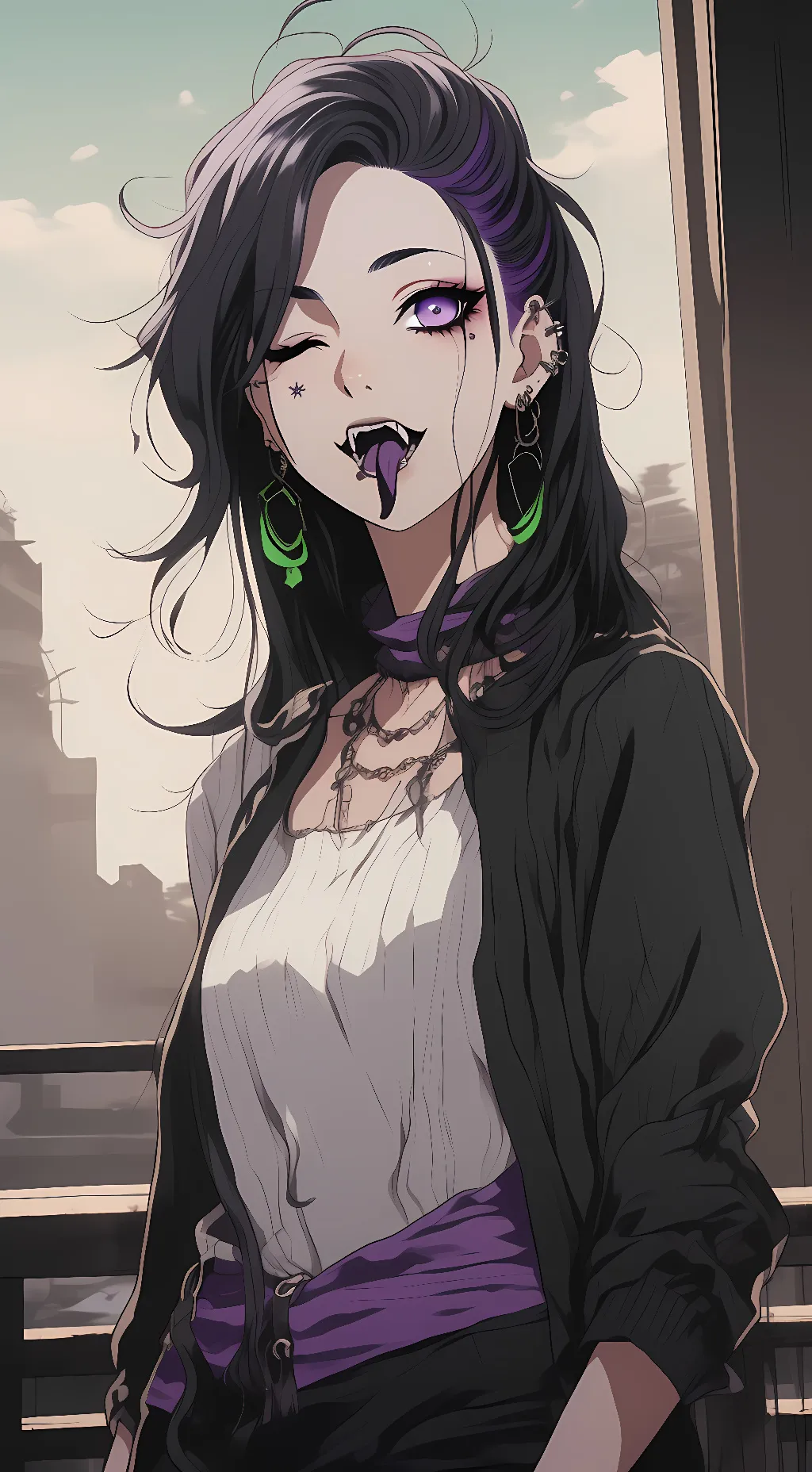 ai character: Roxy background