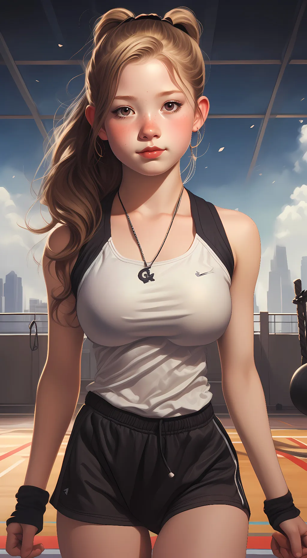 ai character: Scarlett  background