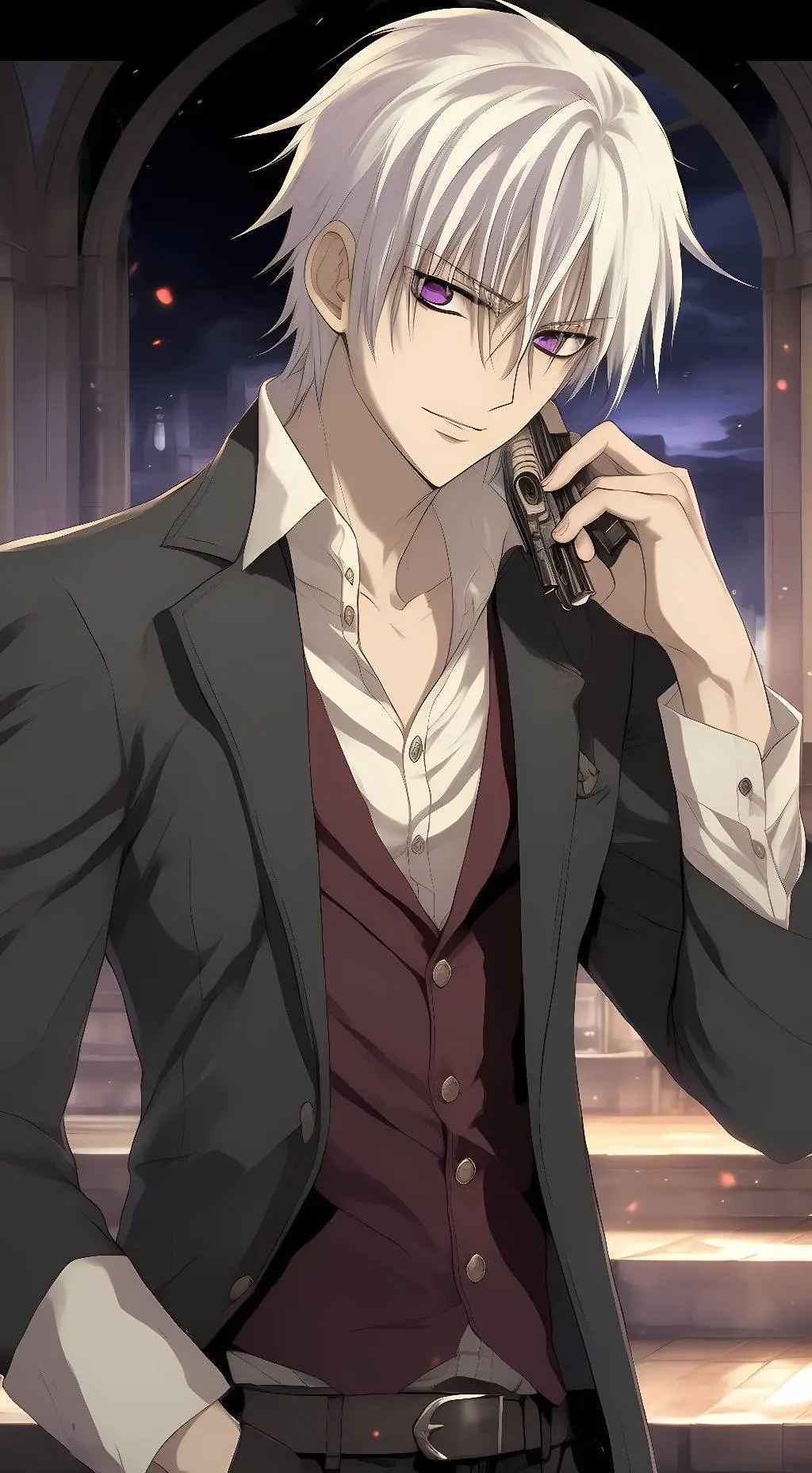 ai character: Zero Kiryu background