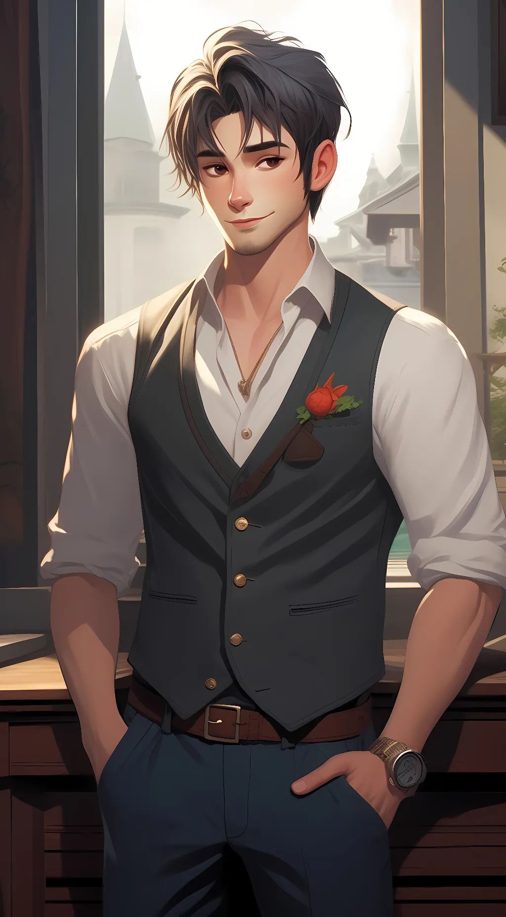 ai character: Jay background