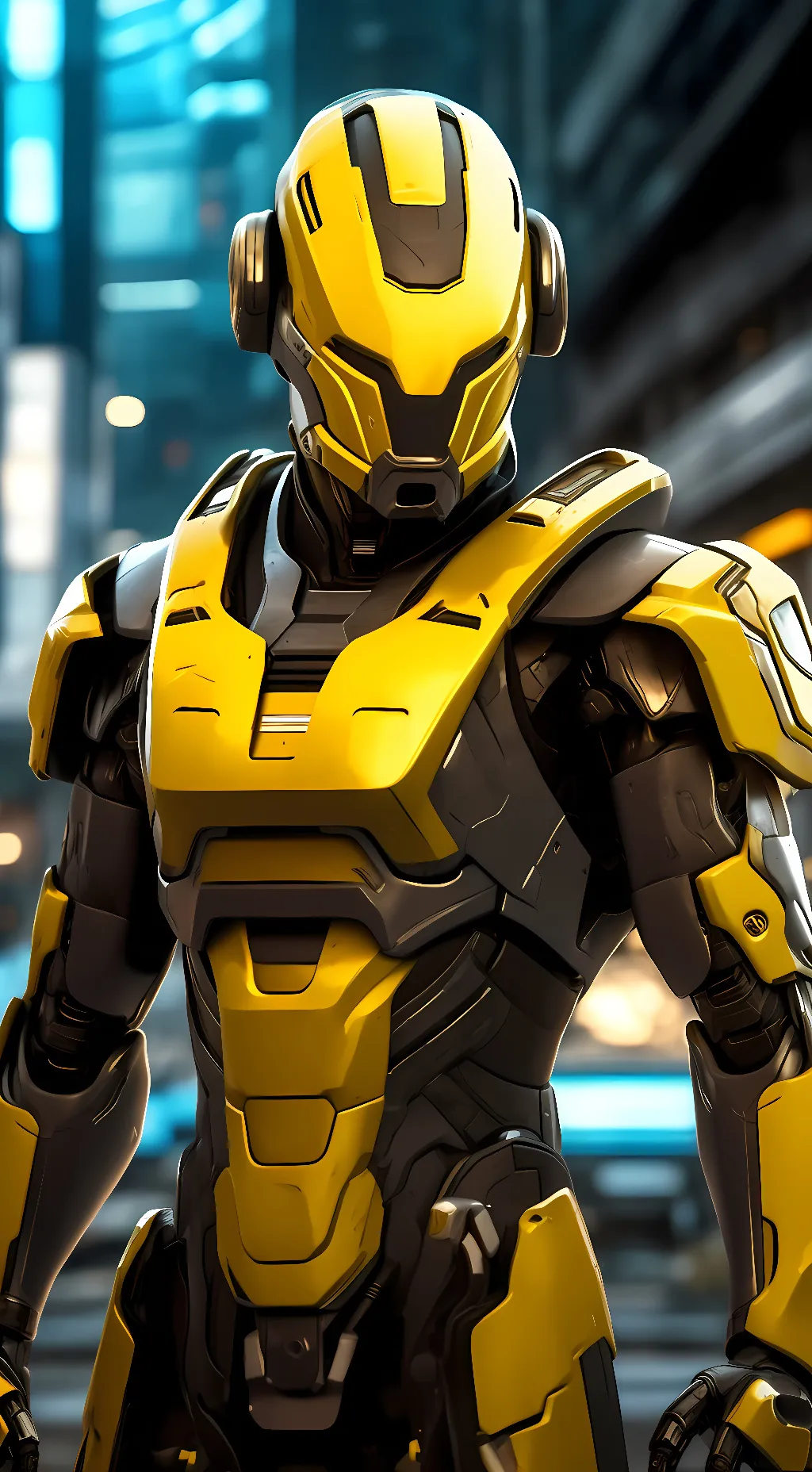 ai character: Cyrax LK-4D4 background