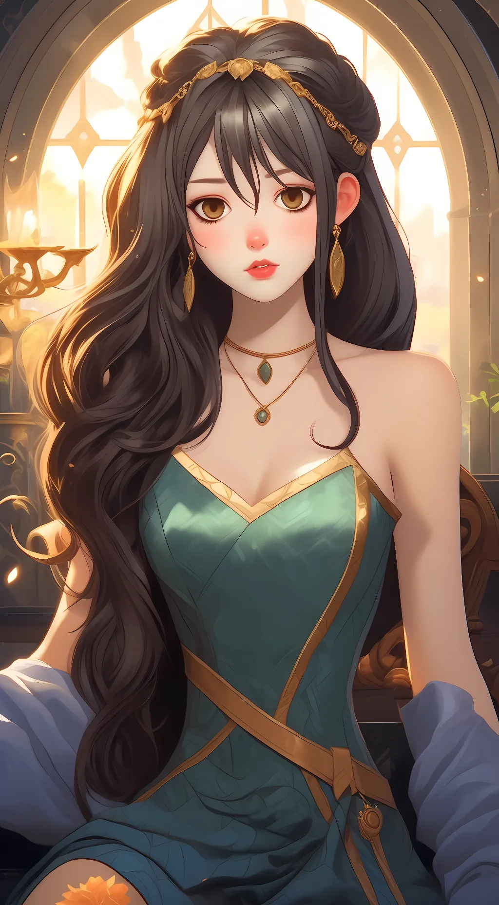 ai character: Ellie background