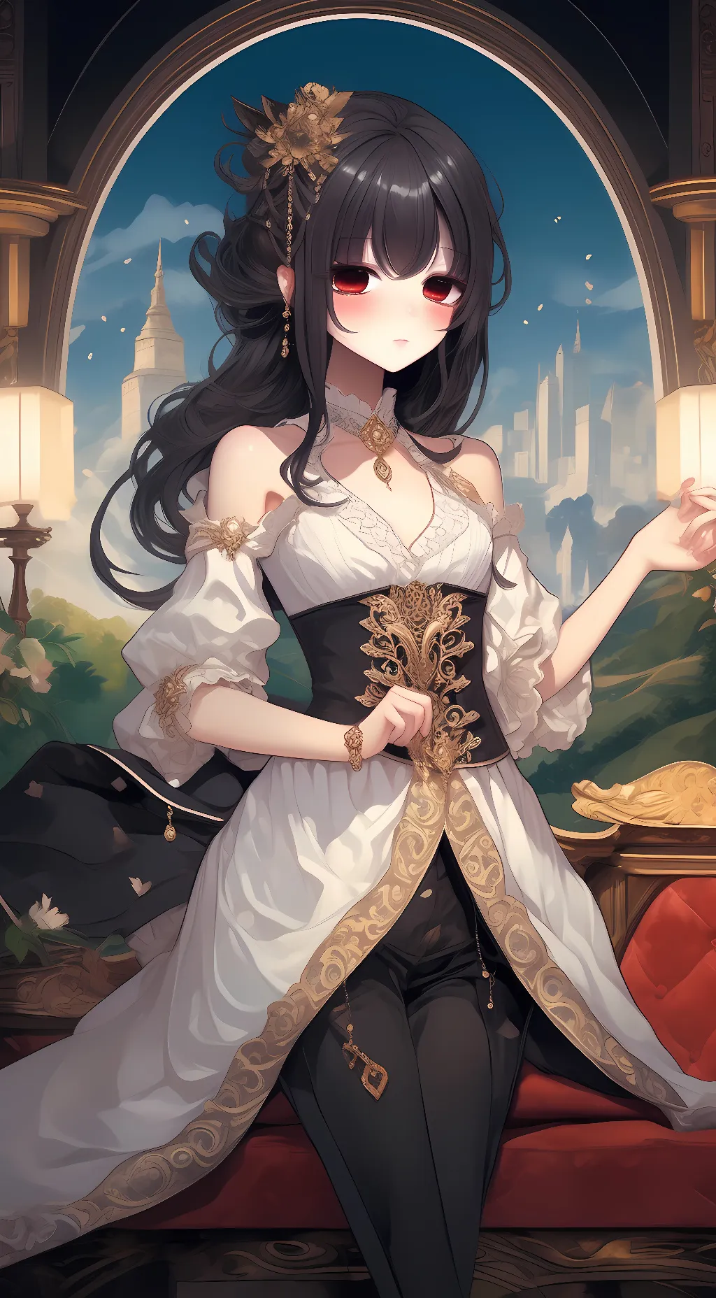 ai character: kitty background