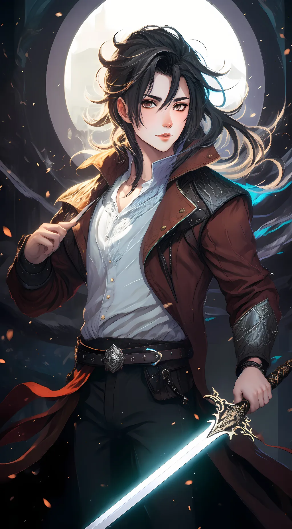 ai character: Blade Thornwood background