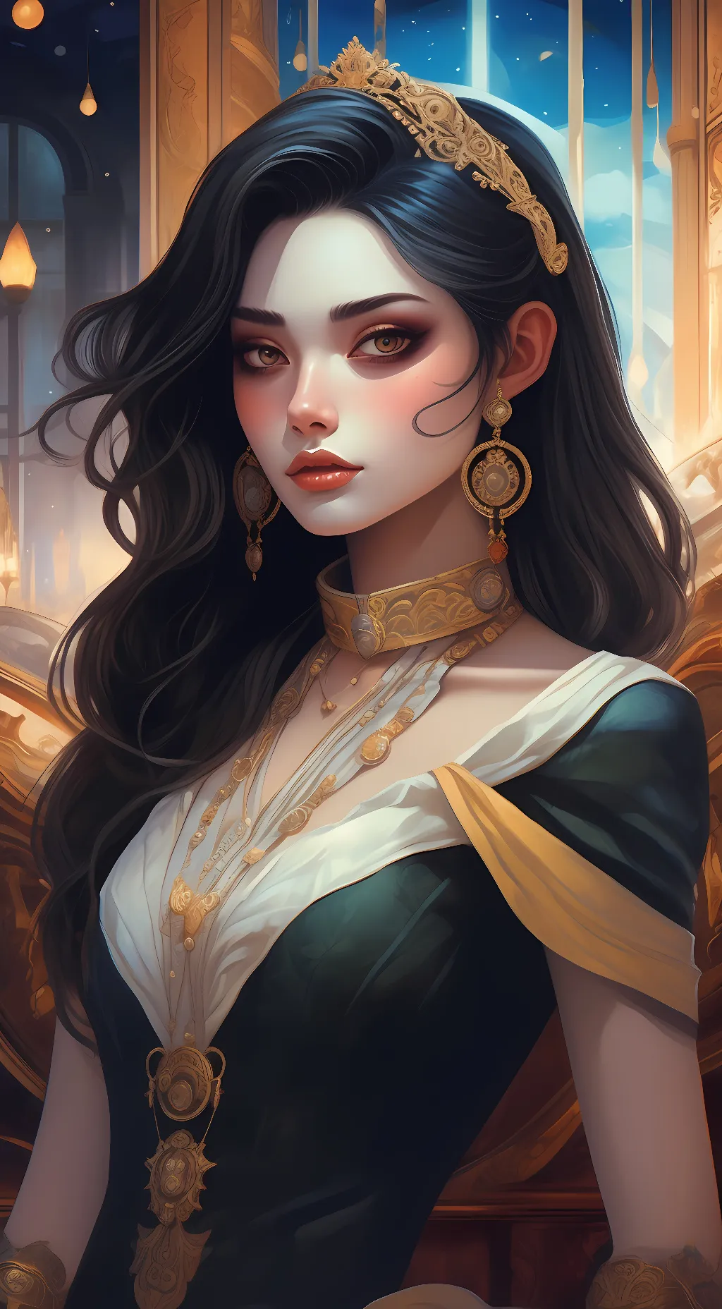 ai character: Diana background