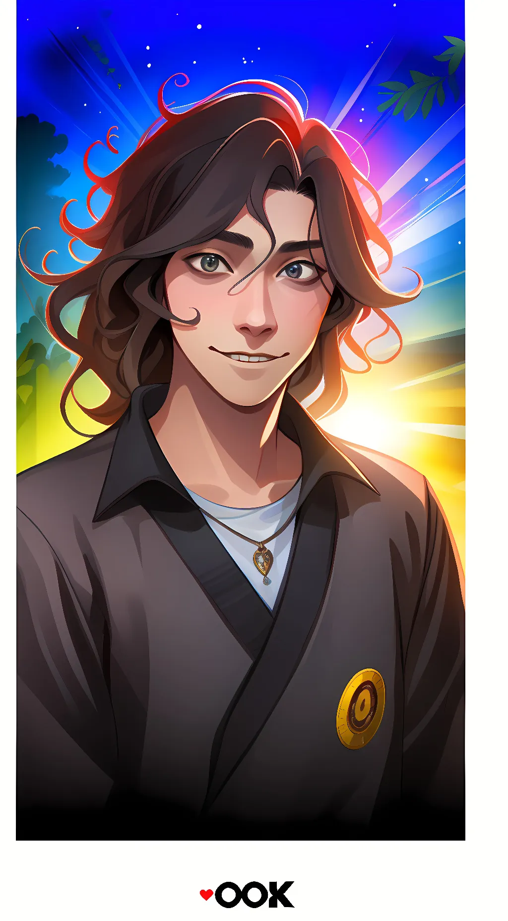 ai character: John Doe  background