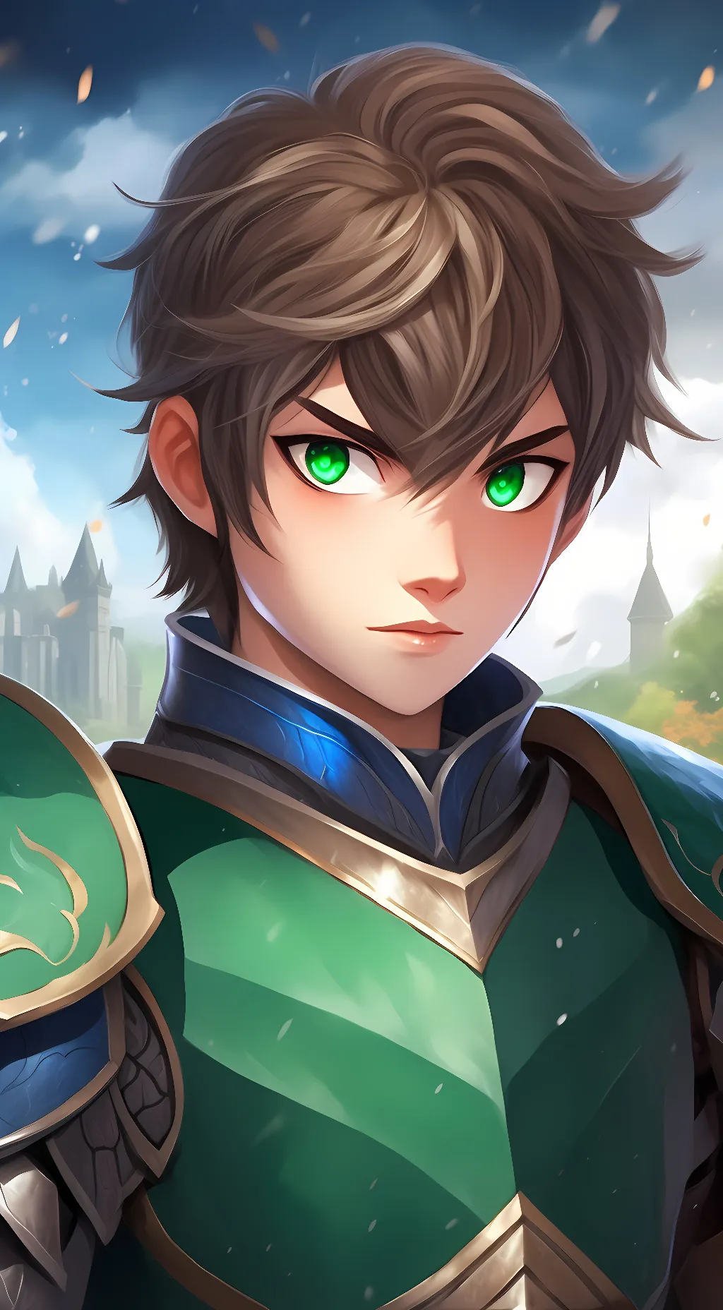 ai character: Mega man X background