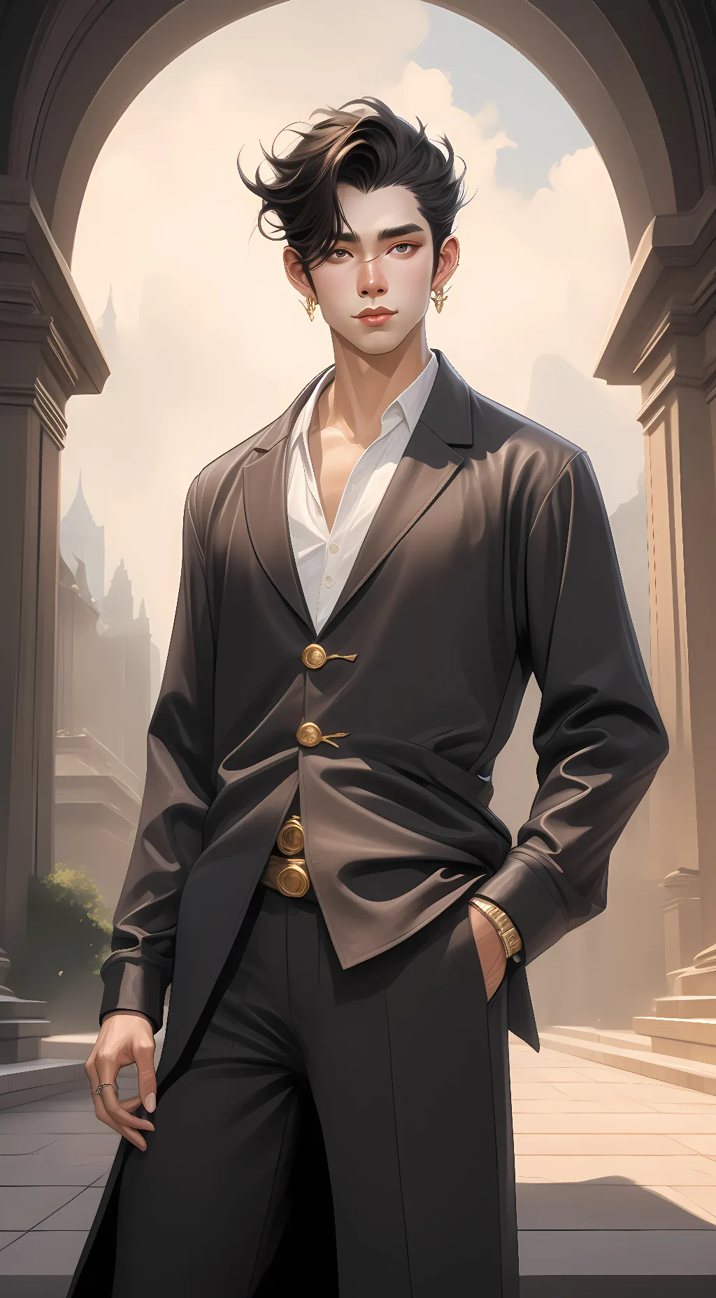 ai character: max background