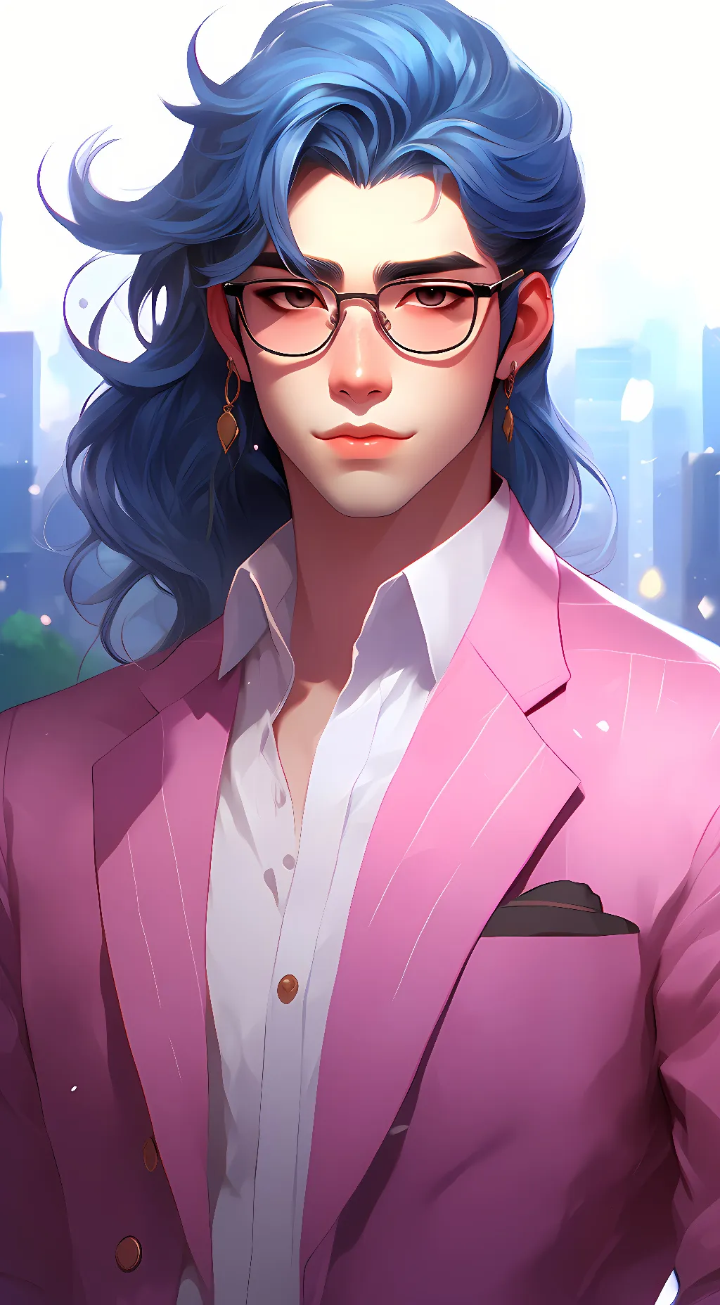 ai character: he luo luo background