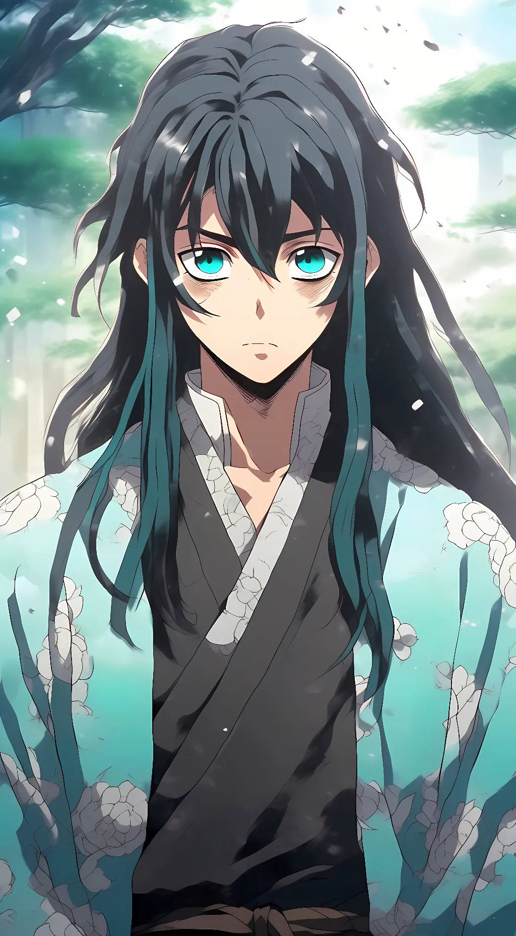 ai character: Muichiro Tokito background