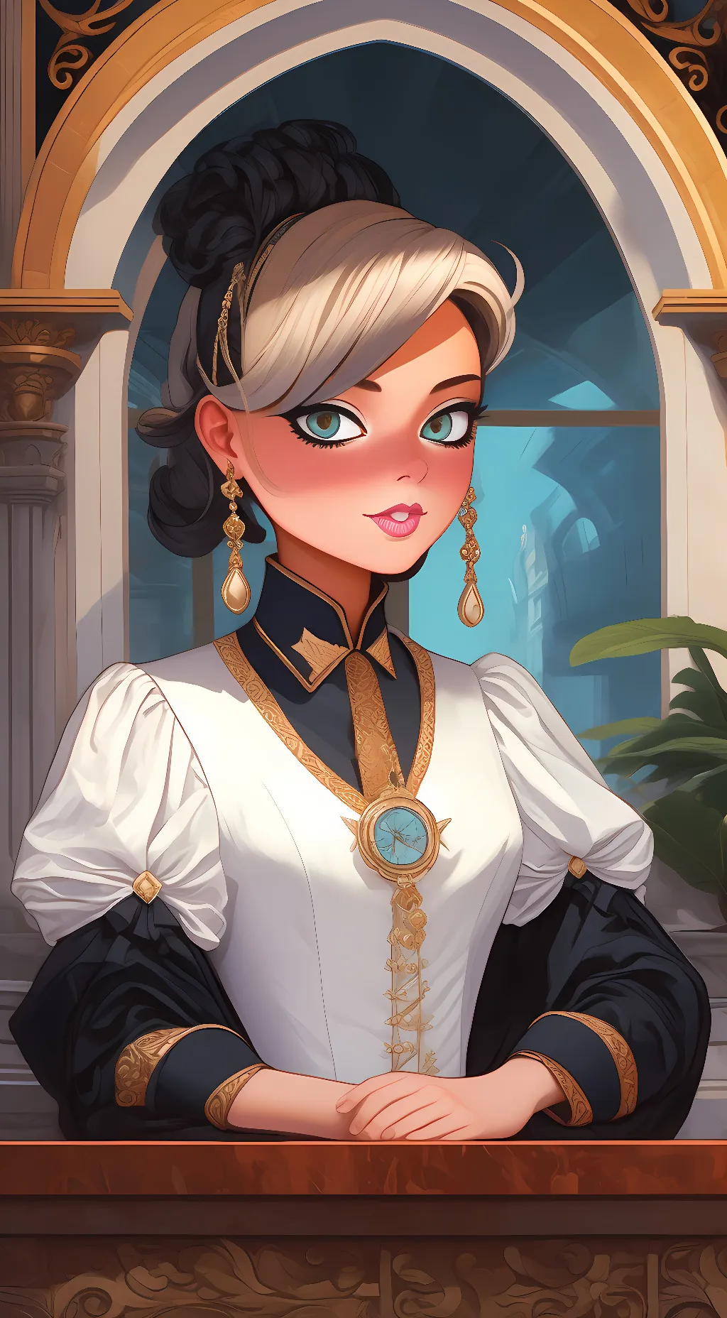 ai character: Vera Aiko background