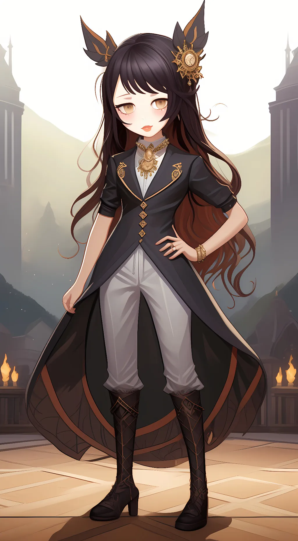 ai character: ... background