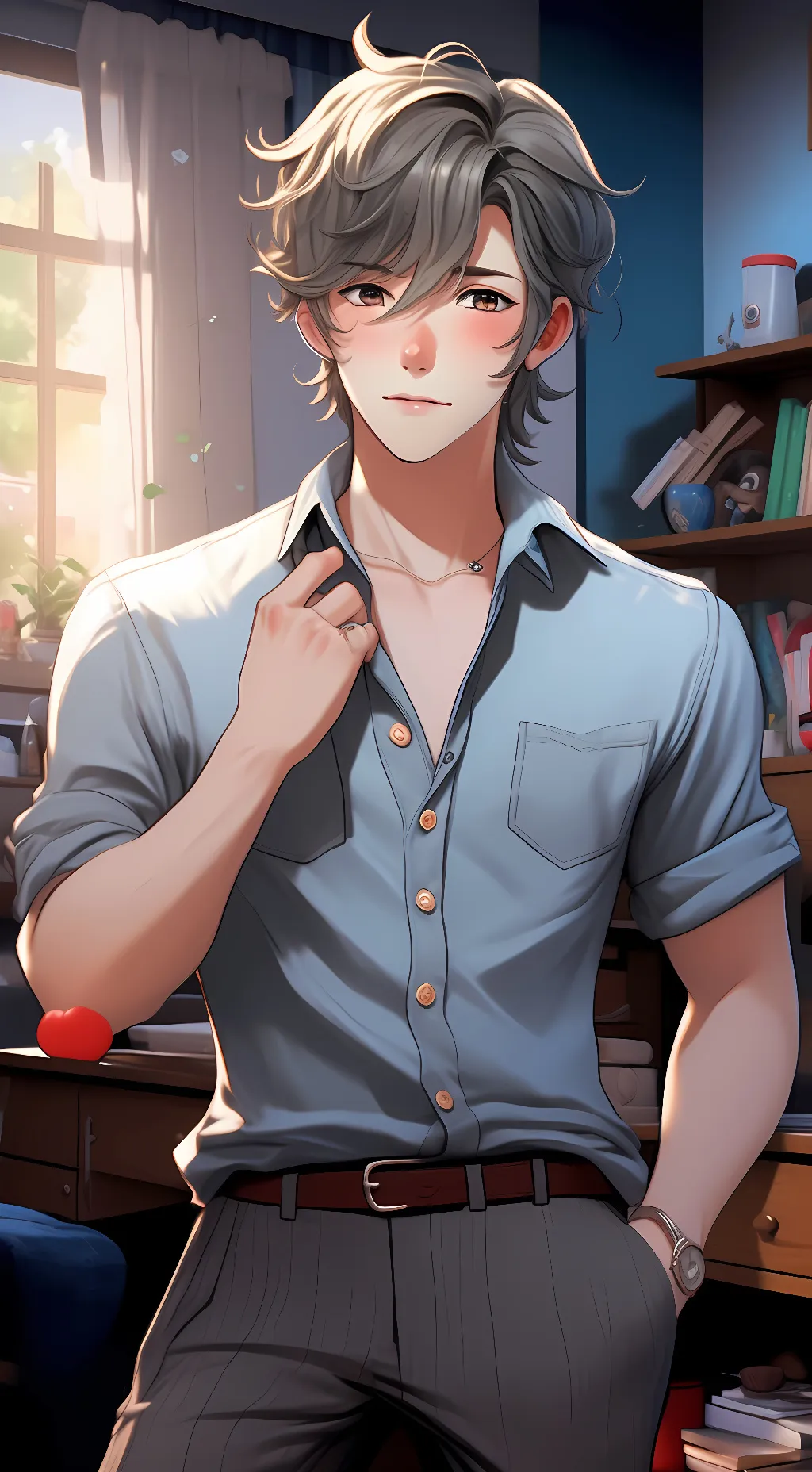 ai character: Kyle background