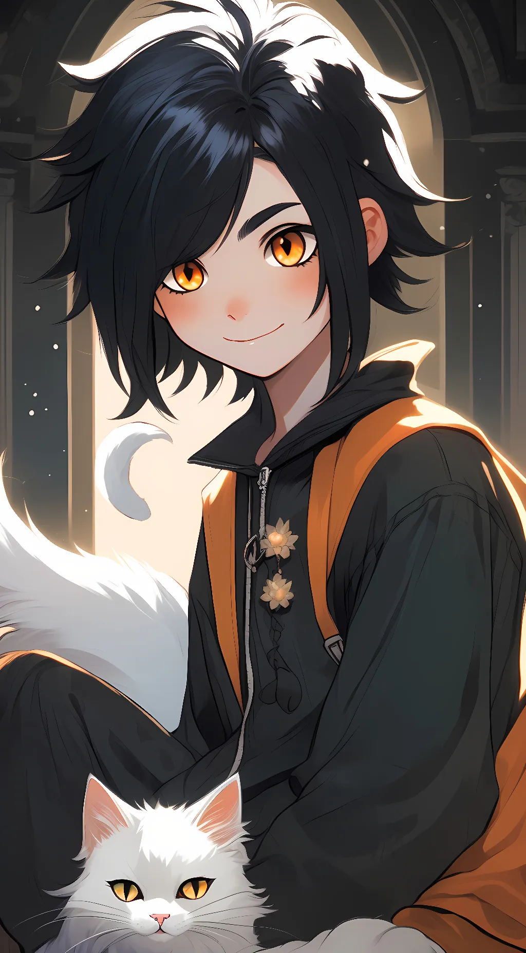 ai character: Odin background