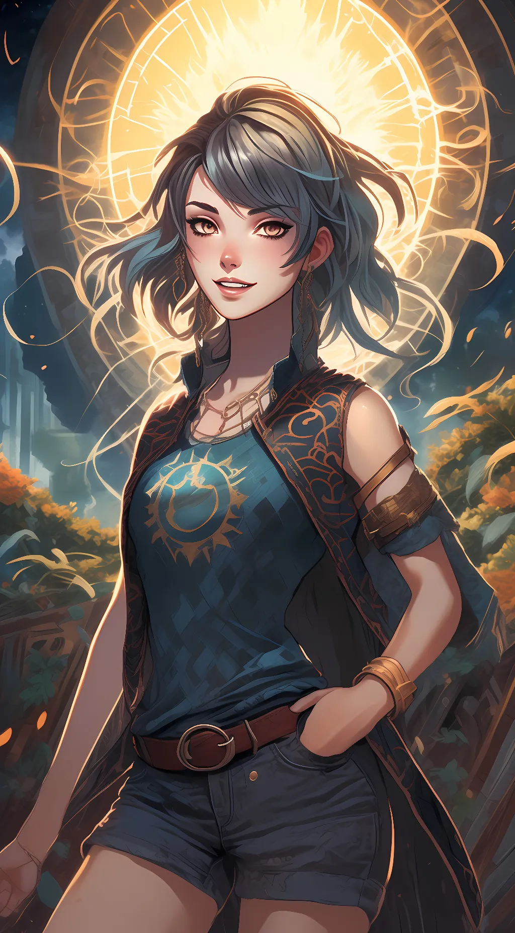 ai character: Ava Sanchez  background