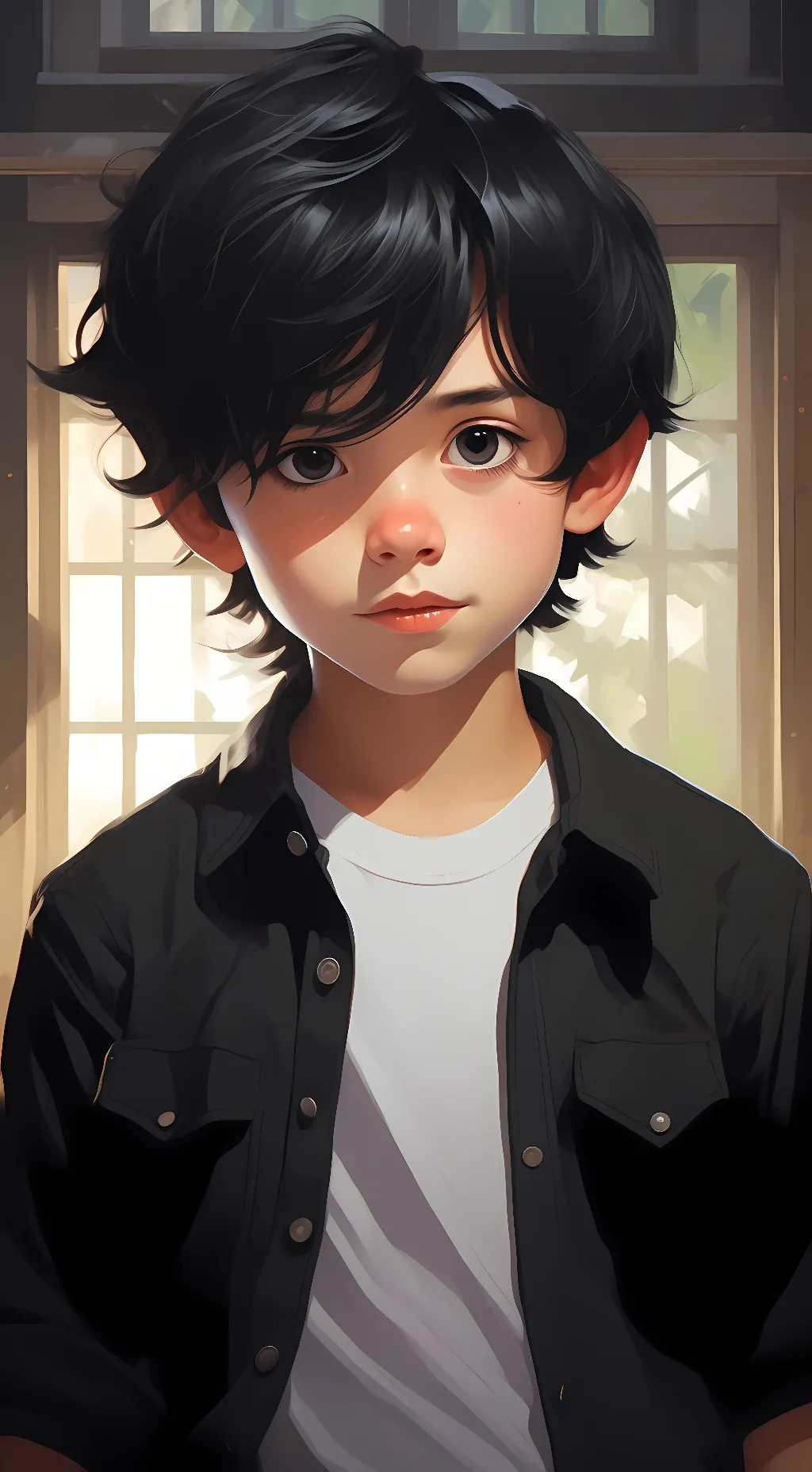 ai character: Luis  background