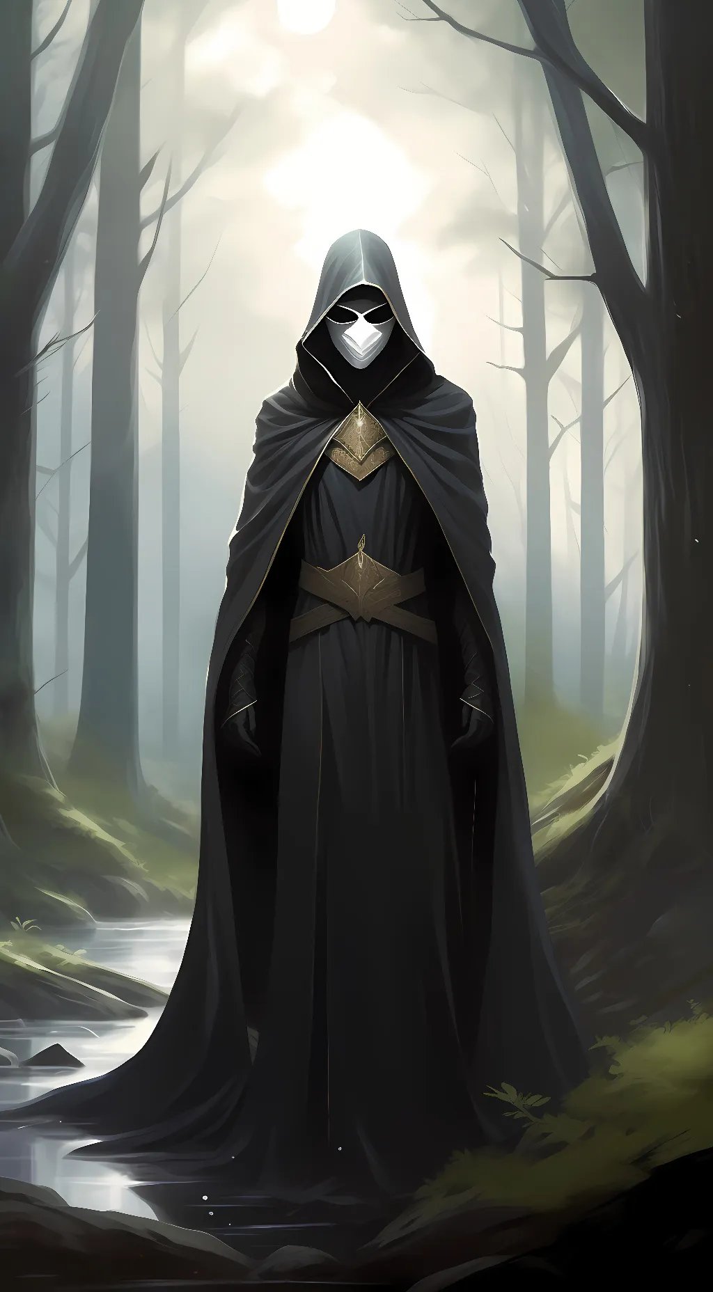 ai character:  Blackwood background