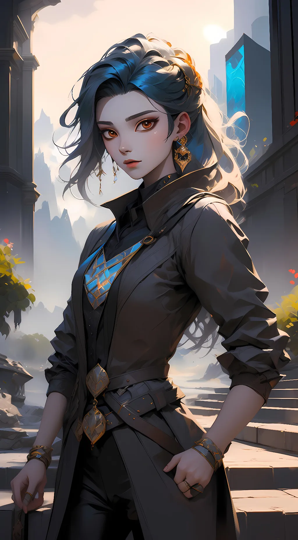 ai character: Rika background